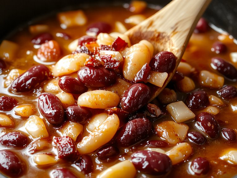 homemade baked beans