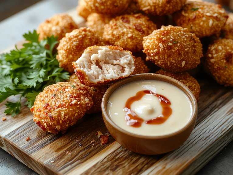 homemade crispy chicken nuggets