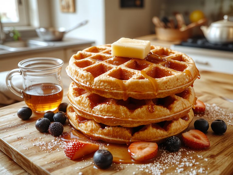 homemade waffle mix recipe