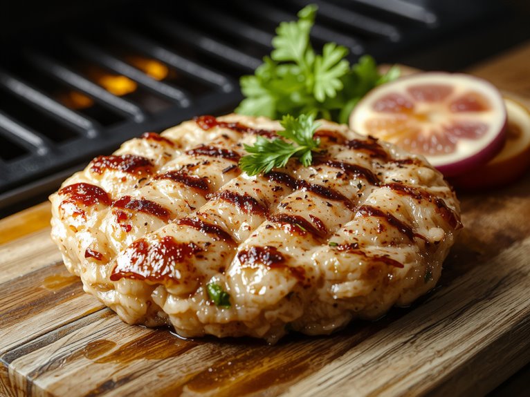 juicy ground beef patties