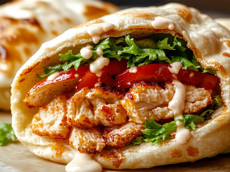 middle eastern rotisserie shawarma