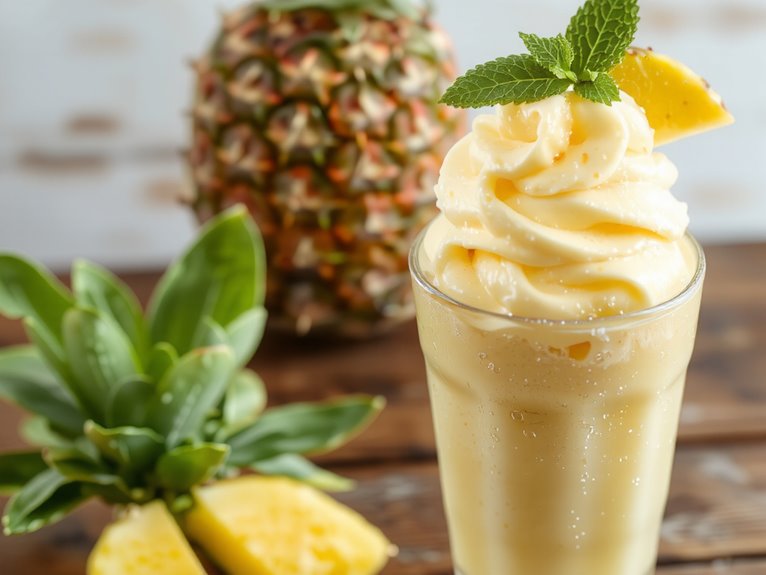pineapple frozen dessert recipe