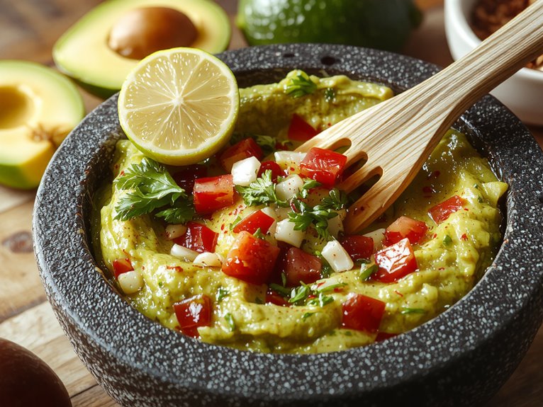 quick fresh avocado dip
