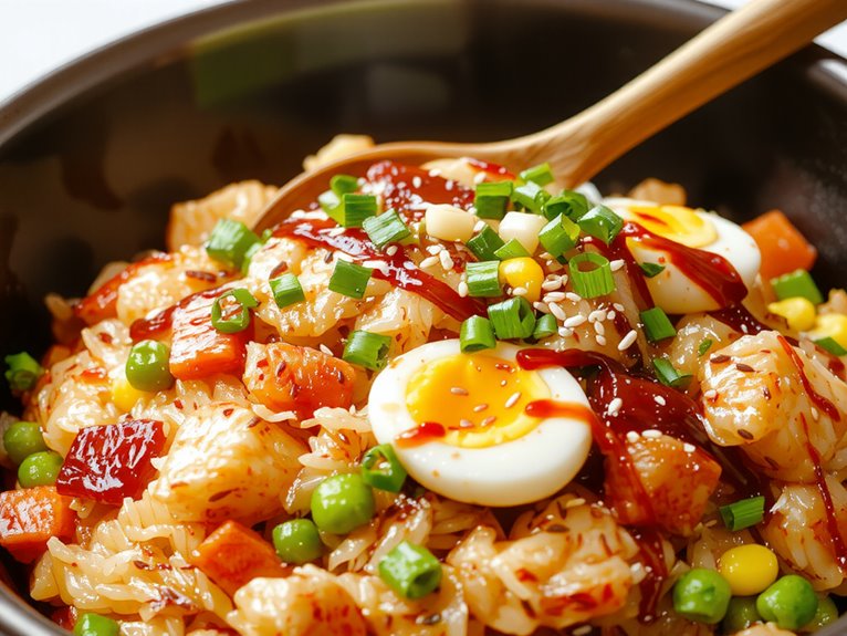 quick homemade fried rice