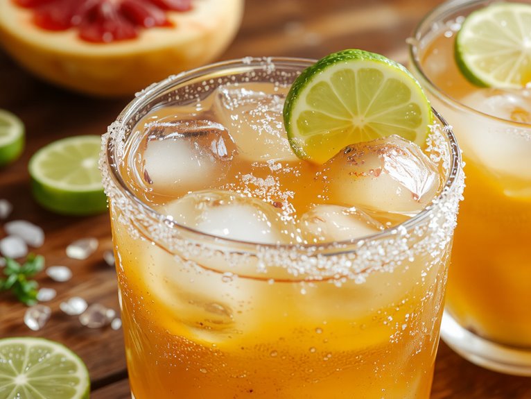 refreshing citrus tequila cocktail