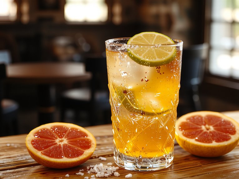 refreshing grapefruit tequila cocktail