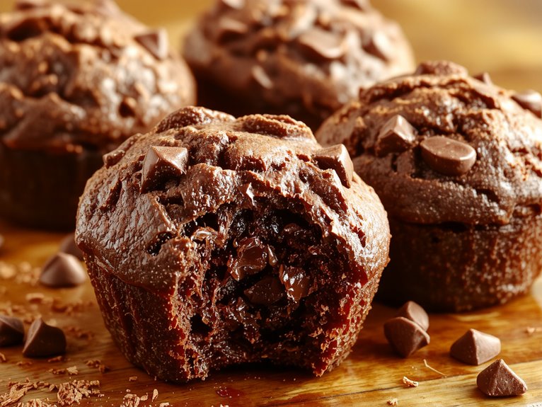 rich chocolate muffin recipe