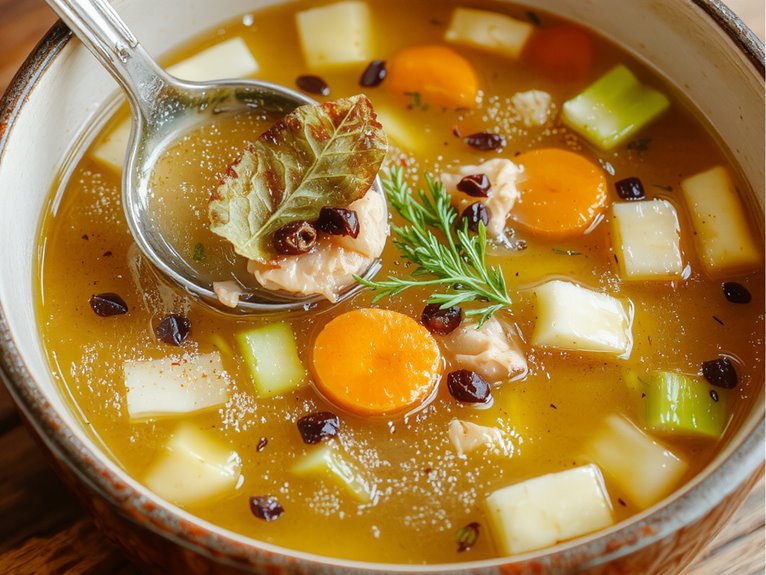 rich flavor chicken broth