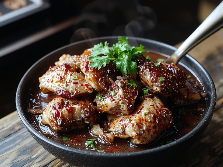 rich flavored aromatic dish