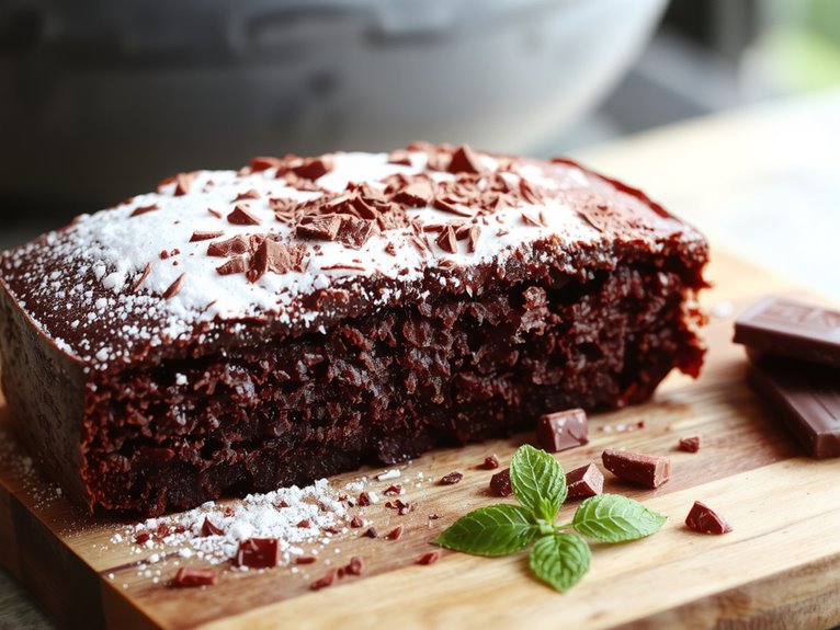 rich gluten free chocolate cake