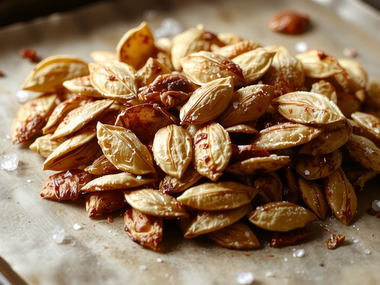 roasted pumpkin seed snack