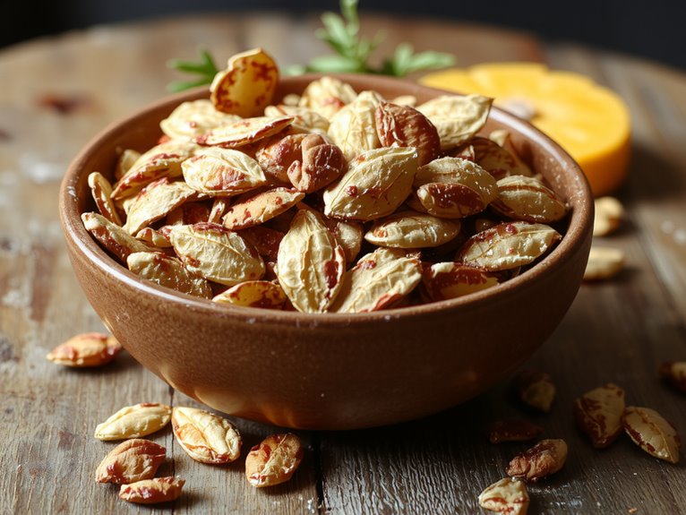 roasted seasonal snack option