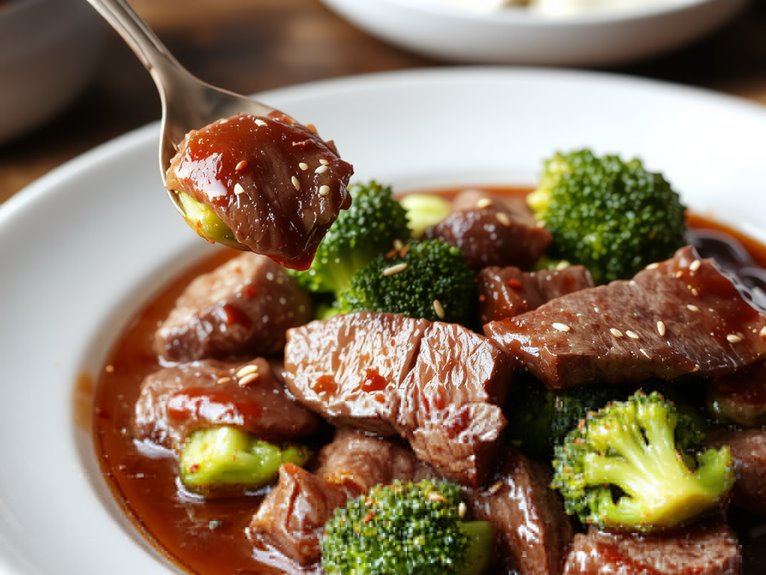 savory beef broccoli stir fry