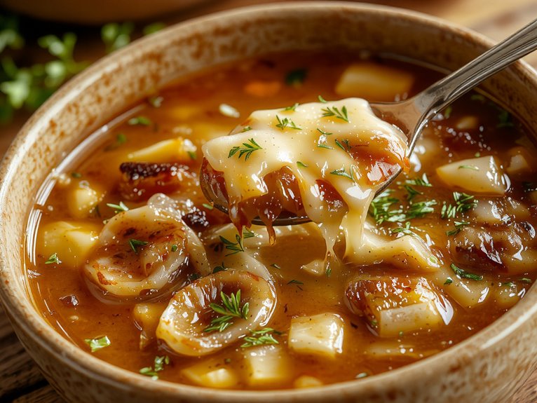 savory onion soup recipe