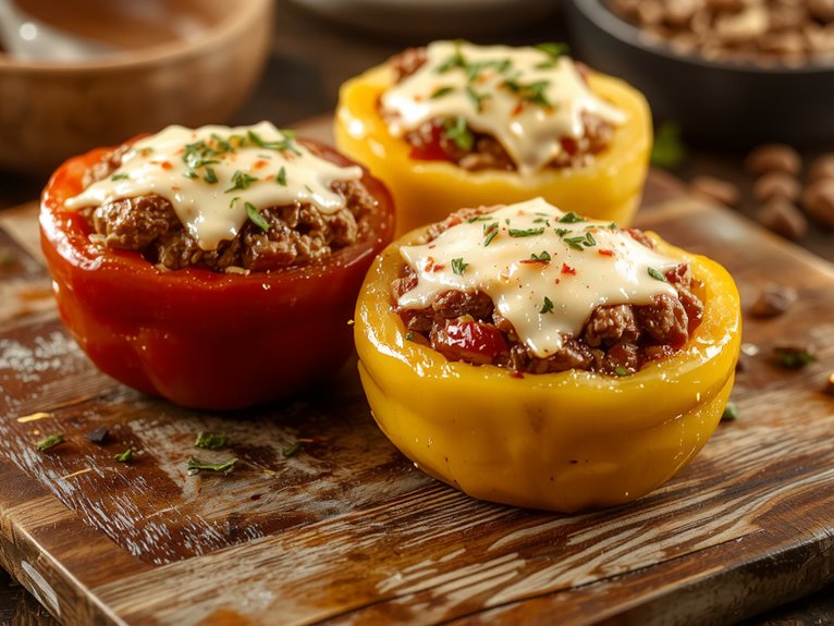 savory stuffed bell peppers