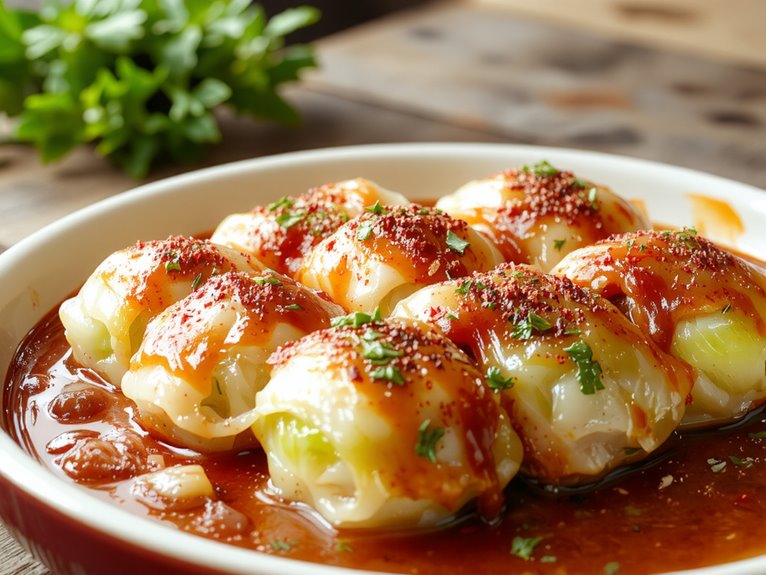 savory stuffed cabbage delight