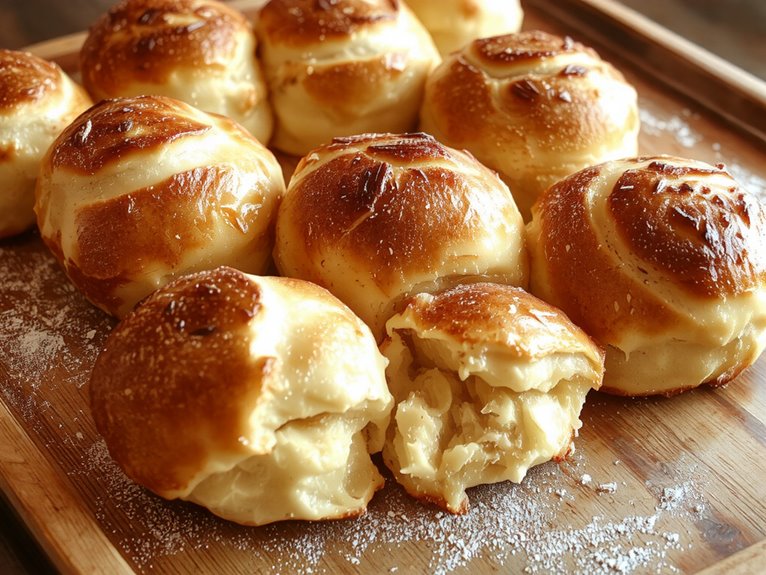 soft fluffy homemade rolls