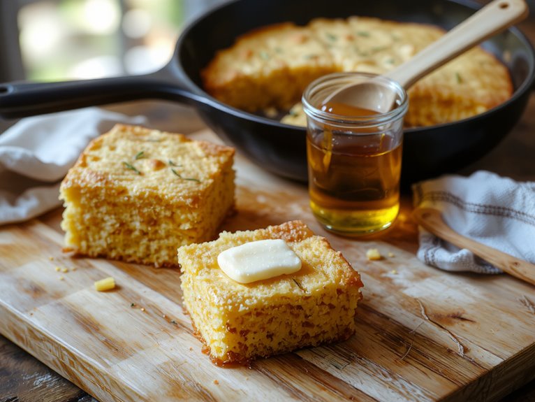 southern style homemade cornbread