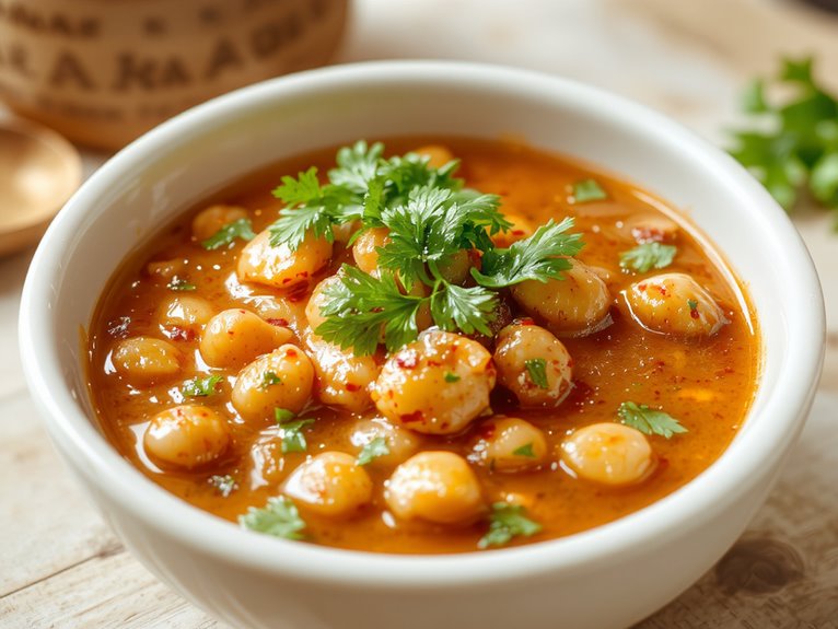 spiced chickpea curry recipe