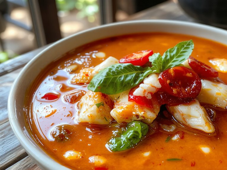 spicy thai coconut curry