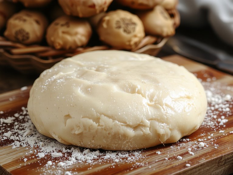 starchy dough like delicacy