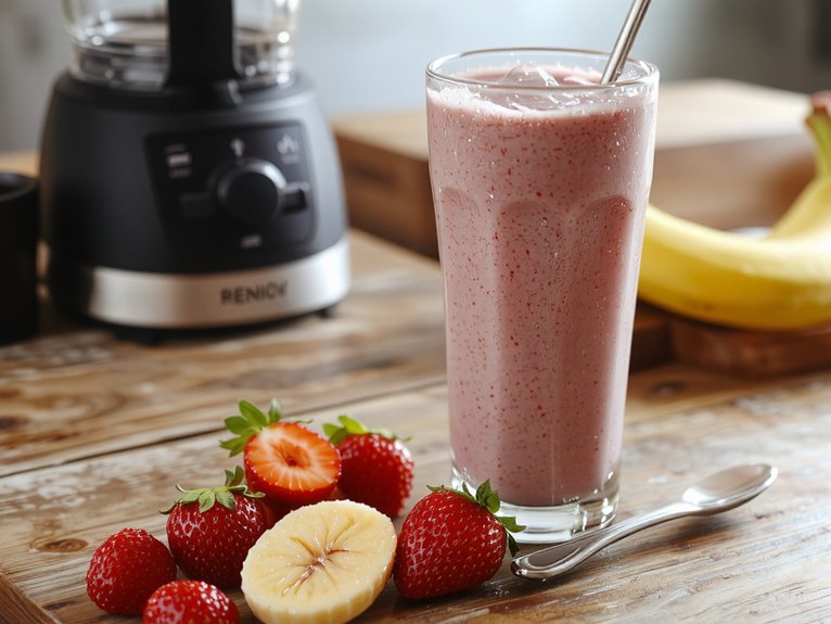 strawberry banana smoothie recipe