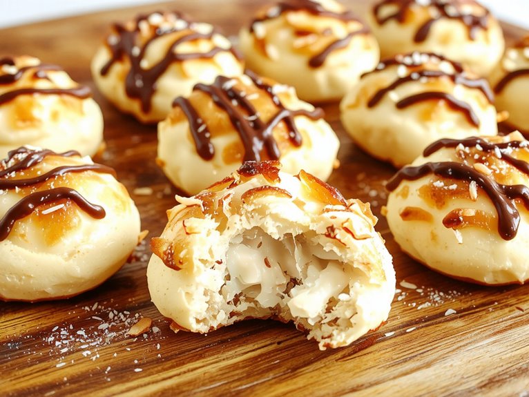 sweet chewy coconut macaroons