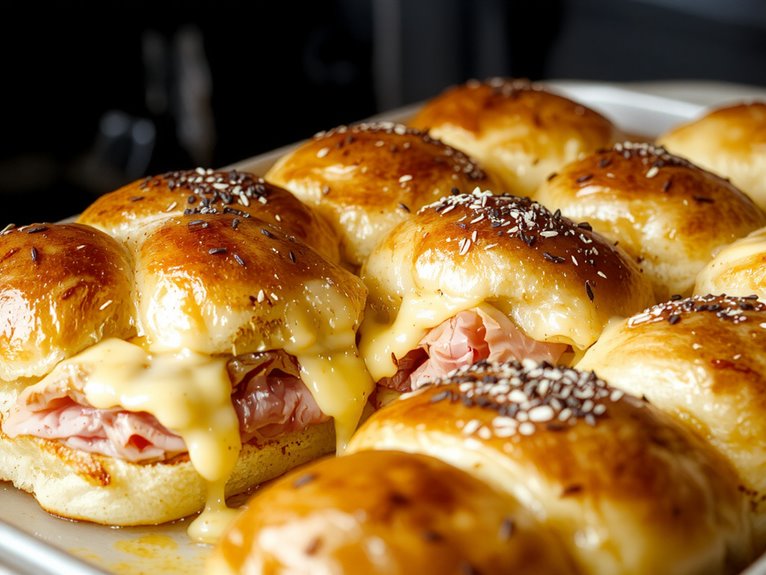 tasty homemade sandwich sliders