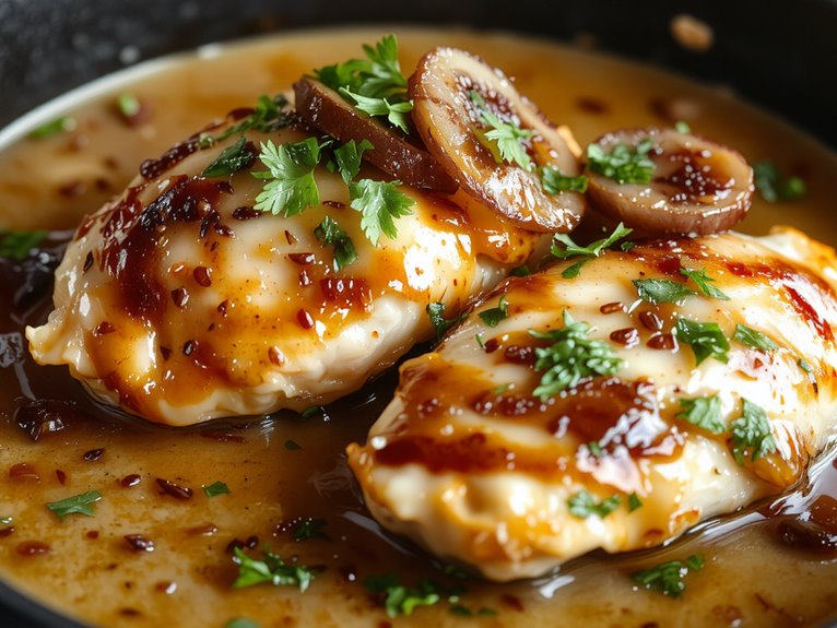 tender chicken creamy gravy