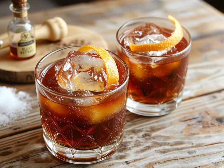 timeless classic whiskey cocktail