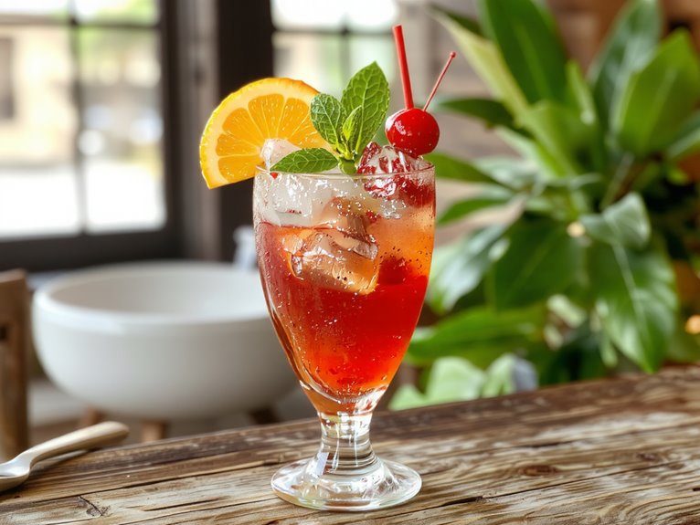 tropical rum cocktail recipe