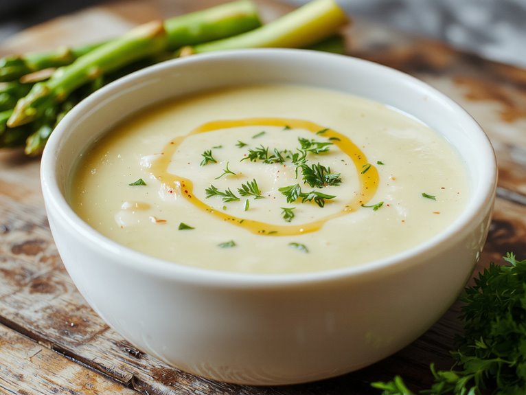velvety creamy spring soup