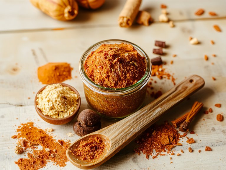 warm aromatic fall spices