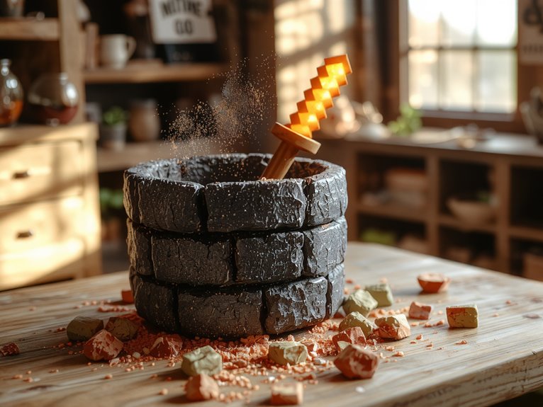 brew potions with blaze rods