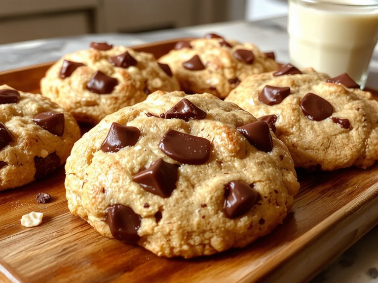 chewy oatmeal chocolate chip cookies