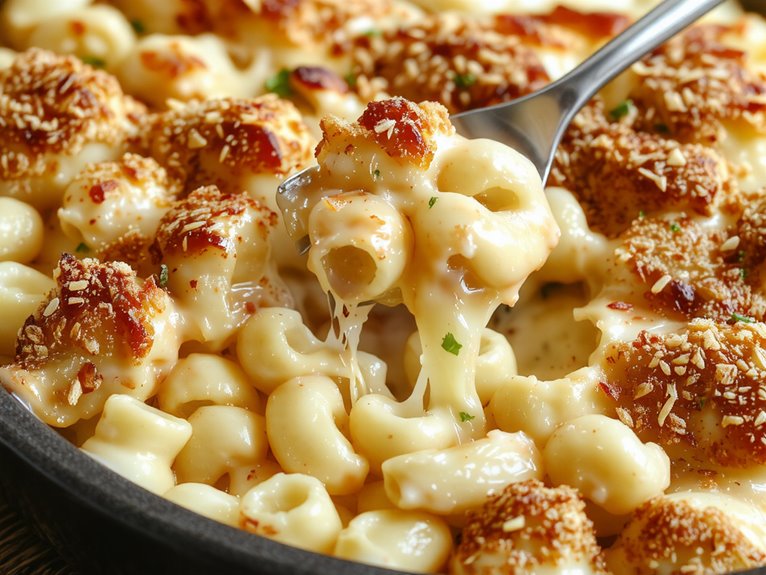 creamy cheesy pasta perfection