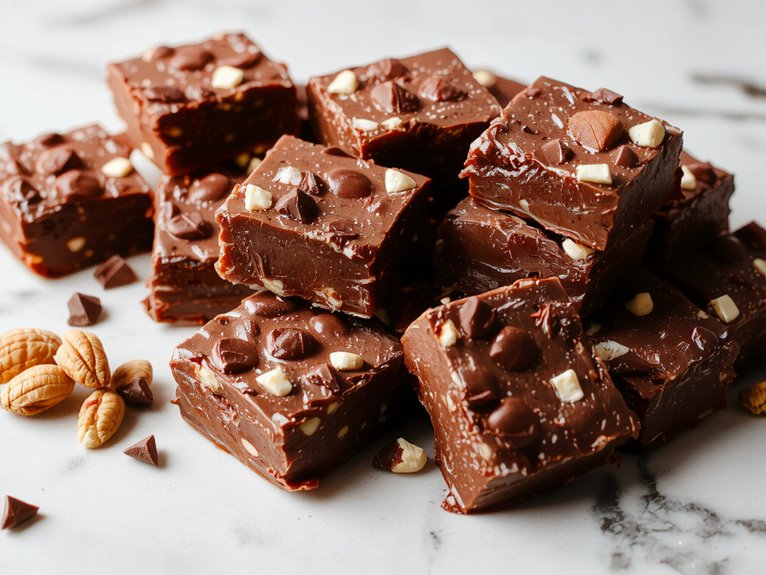 creamy homemade chocolate fudge