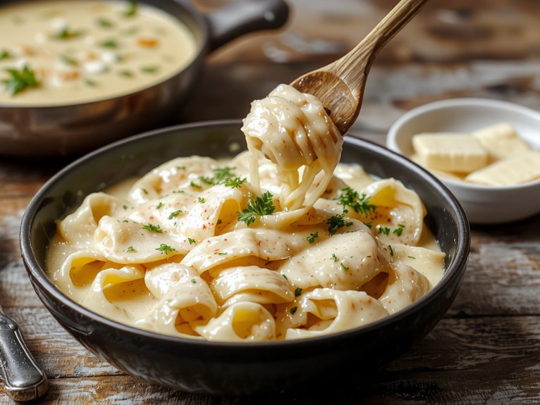 creamy homemade pasta sauce