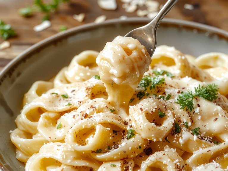 creamy italian american pasta