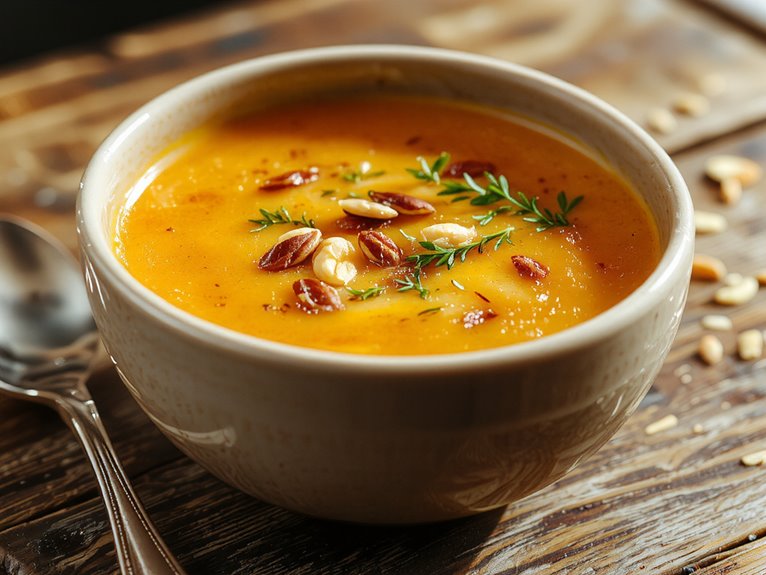 creamy squash soup recipe