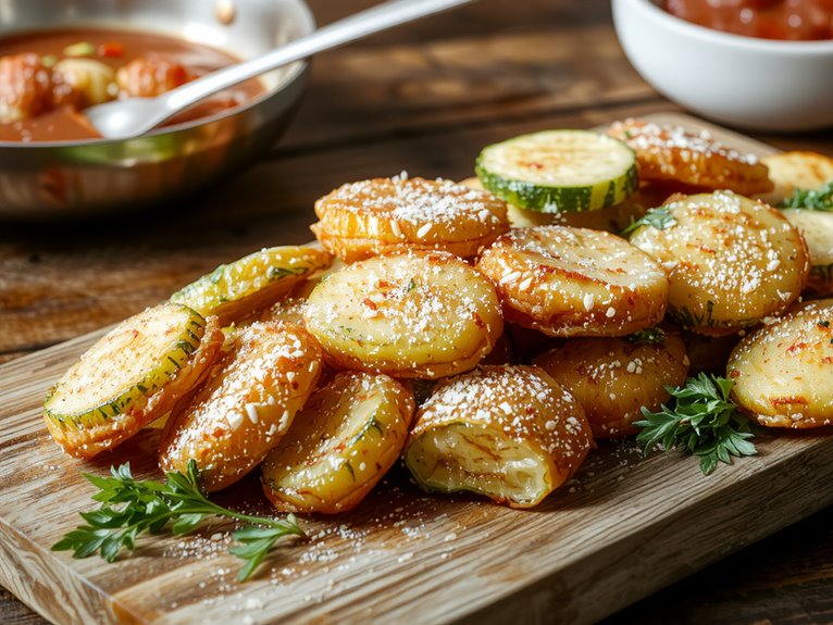 crispy fried zucchini recipe