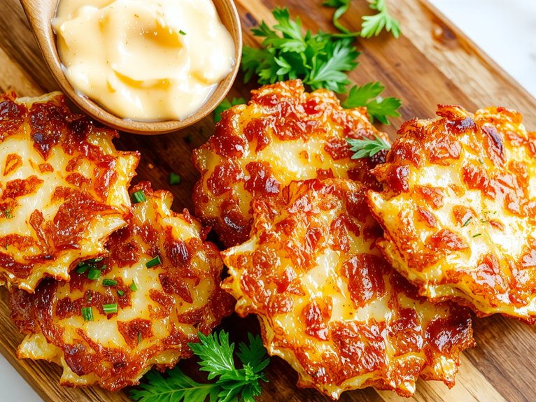 crispy golden potato pancakes