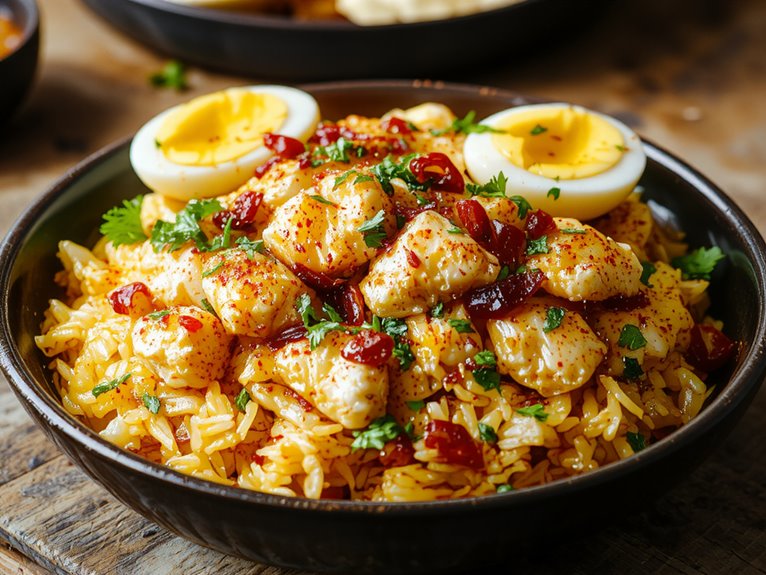 fragrant spiced layered rice