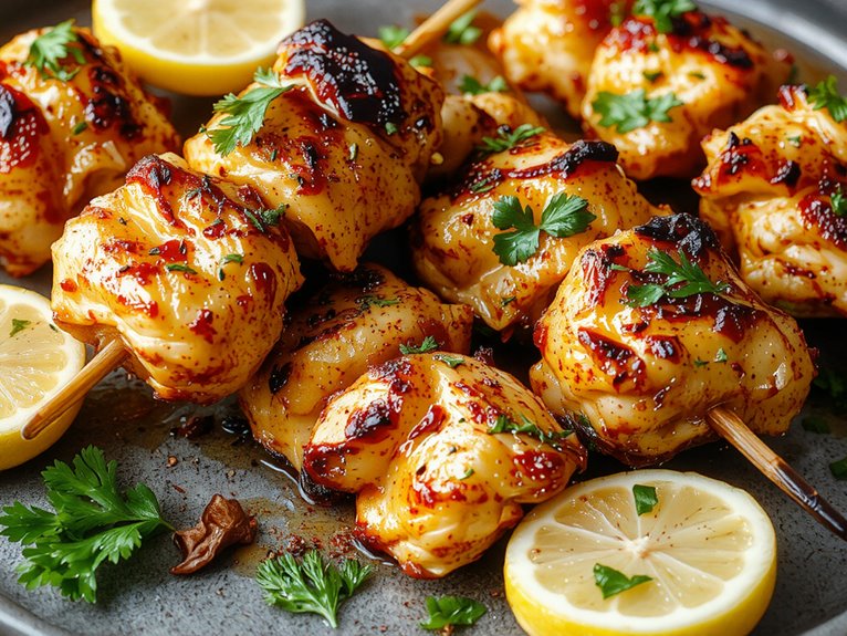 juicy spiced grilled kebabs