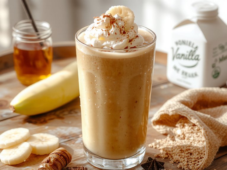 simple nutritious banana smoothies