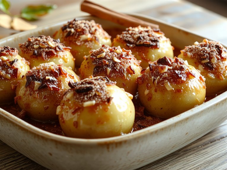 sweet cinnamon baked apples