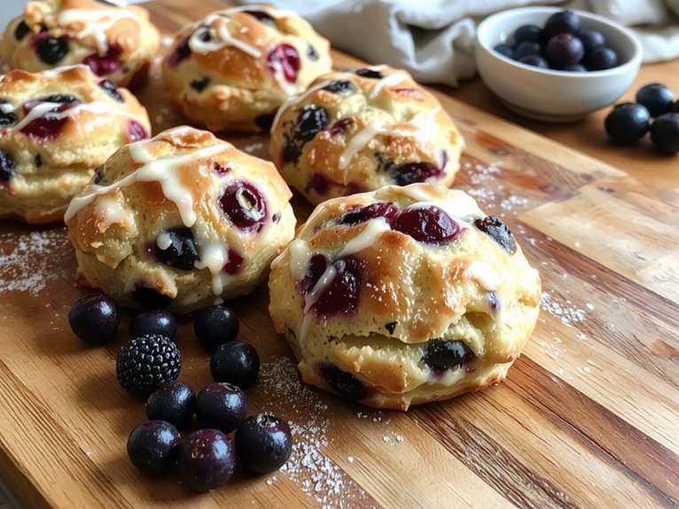 buttery blueberry scone recipe