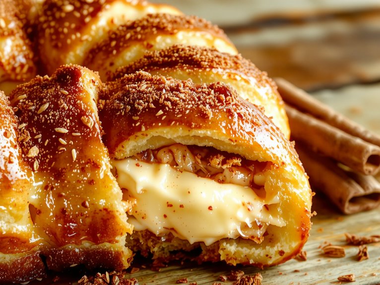 creamy cinnamon churro cheesecake delight