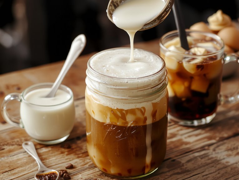 creamy coffee topping recipe