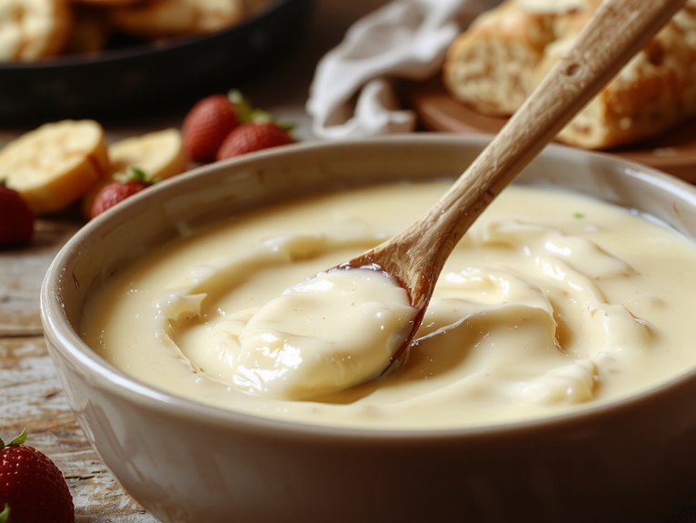 creamy homemade clotted cream